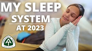 APPALACHIAN TRAIL 2023 Sleep System Gear Picks | sleeping quilt, sleeping pad, pillow, bag liner, AT