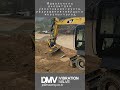 Уплотнение грунта и прокладка коммуникаций с DMV