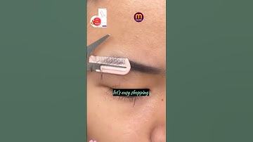 eyebrow threading trimmer & shapes maker knife online shopping finds #eyebrowthreading #shorts
