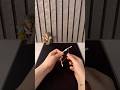 I Made a Mini Slingshot with Cotton Swabs! 🔥