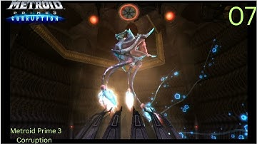 METROID HATCHER | Metroid Prime 3 Corruption Gameplay Walkthrough Part 7 | No Commentary Wii U