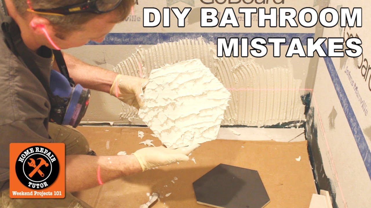 DIY Bathroom Remodeling Mistakes | 7 Quick Tips for Homeowners - YouTube