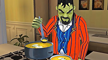 Scary Stranger 3D- New Update Soup Level Failed Prank