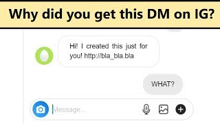 I created/made this just for you on Instagram is scam? I created/made this just for you on Instagram is scam?