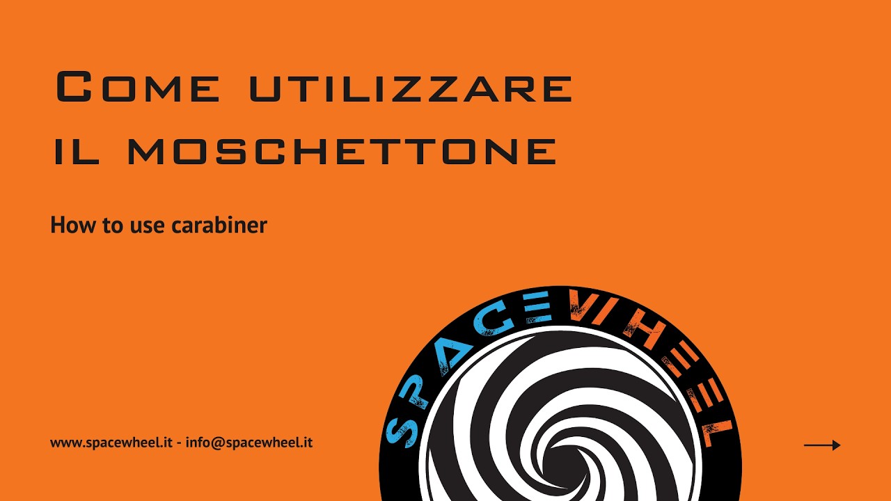 Come utilizzare il moschettone - How to use the carabiner