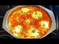 Jaja u sosu od paradajza - Predivno Jelo iz Izraela za Dorucak ili Rucak - Shakshuka #luna