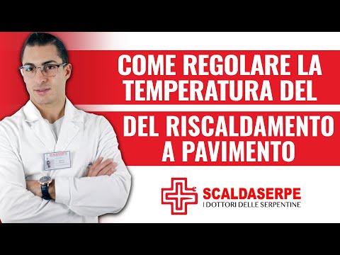 Video: Installazione e regolazione del riscaldamento a pavimento dell'acqua