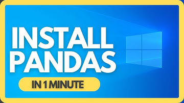 How to Install Pandas in Python - Windows 11/10 (2024)