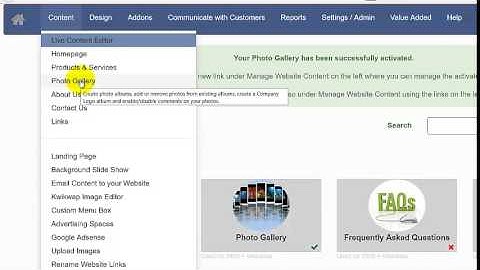 Activating the Kwikwap Add-ons / Modules