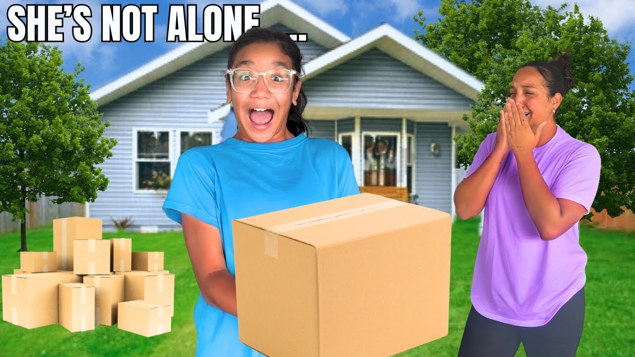 I moved out… 