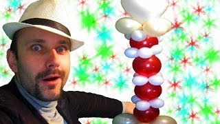 Стойка из шариков линколунов аэродизайн ★ hour of balloons