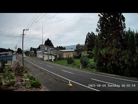 山形県長井市勧進代県道11号ライブカメラ Yamagata Nagai Live camera.world.cam