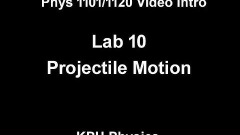 10 Projectile Motion