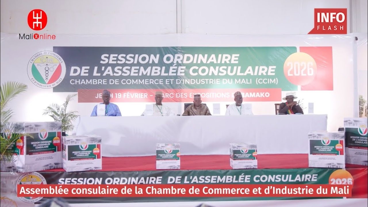 OUVERTURE DE L'ASSEMBLEE CONSULAIRE DE LA CCIM