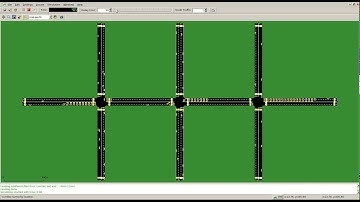 SUMO Traffic Simulation (without traffic light control)
