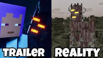 Minecraft 1.21.4 Trailer vs Reality..