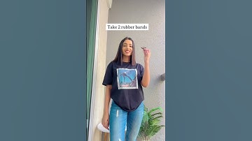 Easy hack to tuck your oversized T-shirt #shorts #shortsindia