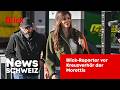 Blick-Reporter vor Kreuzverhör der Morettis