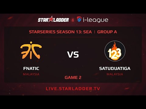 Fnatic vs Satuduatiga, StarSeries 13 SEA, Game 2