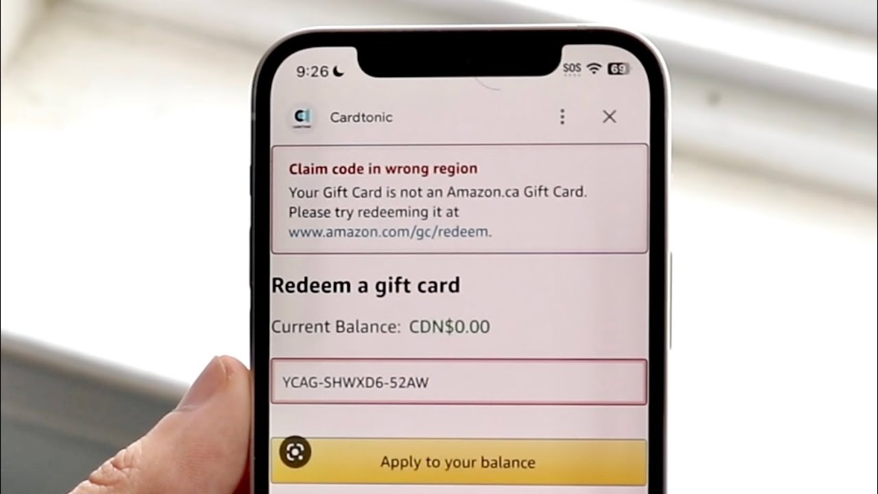 How To FIX  Gift Card Not Working! (2023) 