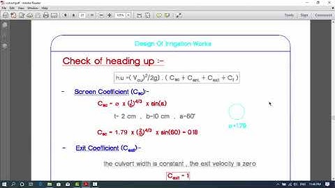 Dr. Ahmed Abouelfetouh - design of hydraulic structures - CMC 404 - SEC 5 box culvert
