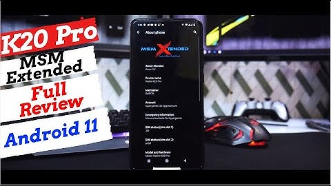 K20 Pro | MSM Android 11 Custom Rom Full Review | Latest September Update | New Features | MI 9T Pro