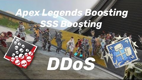 Apex Legends DDoS Boosting 4K 20Bomb (Discord Link In Desc)
