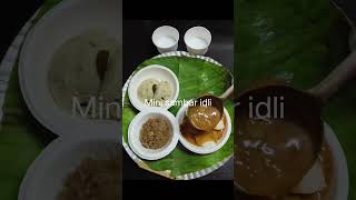 shorts youtubeshorts Weekend Simple Dinner Combo Idea?dinner sweetpongal idli sambar chutney