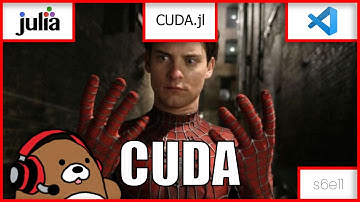 [06x11] How to Write CUDA Kernels and Use CUDA Libraries using CUDA.jl (CUDA.jl 101 Part 2 of 3)