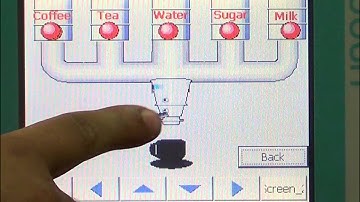 Fully Automated Coffee Machine Control using Siemens S7-300 PLC & TP 177B HMI | Complete Automation