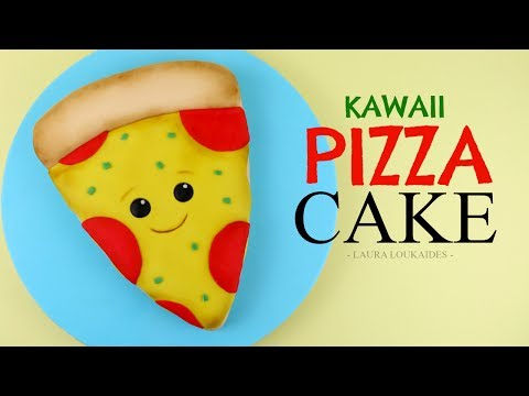 How to Make a Kawaii Pizza Cake - Laura Loukaides