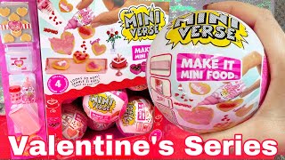 MGA's Miniverse Make It Mini Food VALENTINE's DAY DIY | Mini Diner