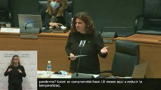 Compromisos de legislatura función pública. Marta Álvarez (11/02/21)