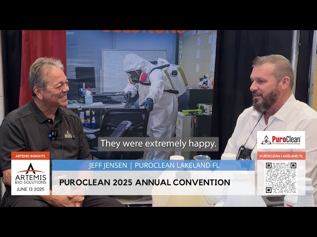 Artemis Insights 6/13/25 - Jeff Jeff Jensen, PuroClean Lakeland FL