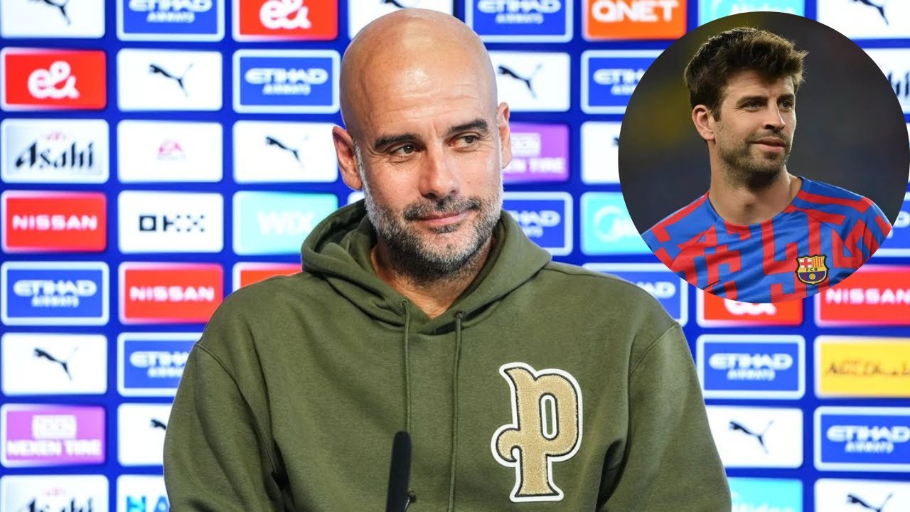 Guardiola habla de Gérard Piqué