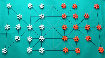 How to play bead 16 game//challenge accepted// Learn to play//adults board game #shologuti #bead16 