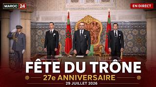 EN DIRECT : le Discours du Trône du Roi Mohammed VI