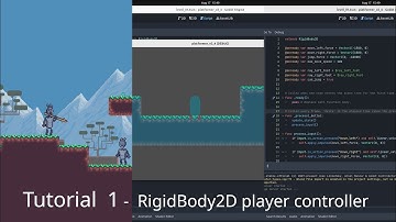 RigidBody2D player controller in Godot 4 - Tutorial 1