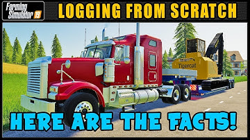 The Low Bedding Adventure! - Logging From Scratch 48 - Farming Simulator 2019 - FDR Logging