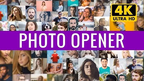 Elegant Photo Opener After Effects Templates