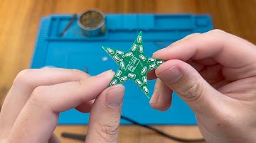 Five Point LED Star (Pentagram Breathing Lamp) Surface Mount Soldering Kit