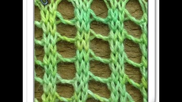 Twisted Ladder Stitch