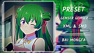 Preset Am Anime Ukuran 11 Tipe Xml Dj Mengkane Bai Mongfa