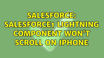 Salesforce: Salesforce1 Lightning component won