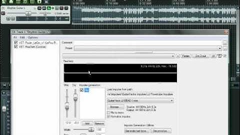 Loading Impulses in Reaper