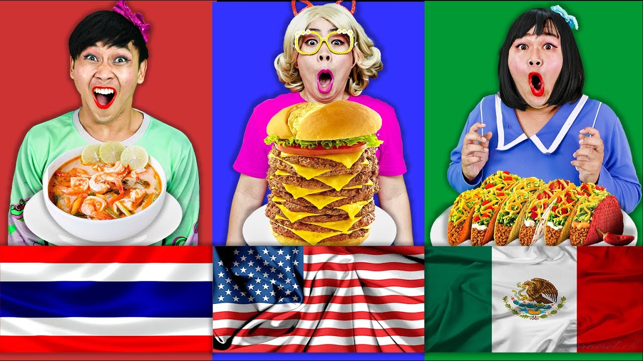 ฮาน่าและพวกชิคกี้พาย ชิมอาหารทั่วโลก (ประเทศไหนจะอร่อยที่สุด)