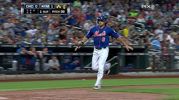 CHC@NYM: Flores drives in two with a single to center