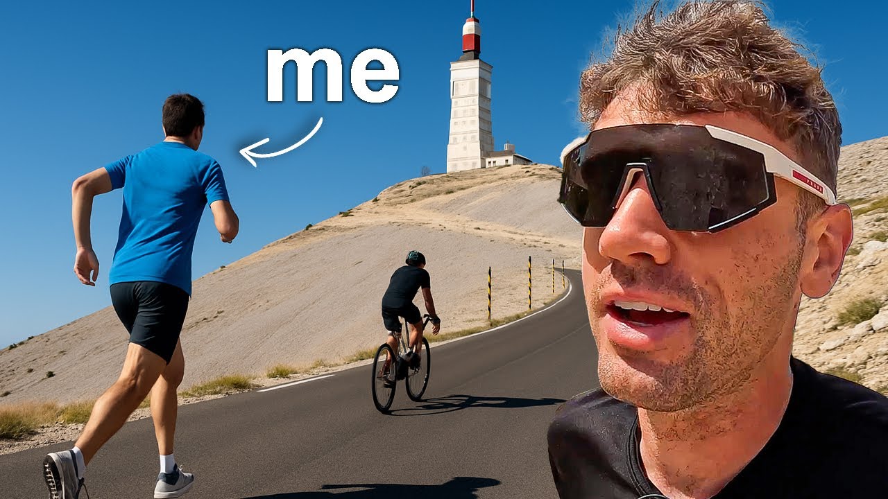 I RACED a Cyclist Up Mont Ventoux
