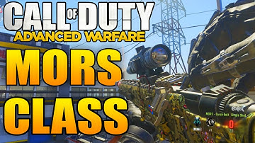 Advanced Warfare: BEST CLASS SETUP - "MORS" (QuickScoping) - Advanced Warfare Multiplayer Gameplay