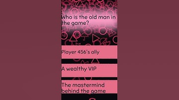 SQUID GAME Trivia: Can You Survive? #shorts #ytshorts